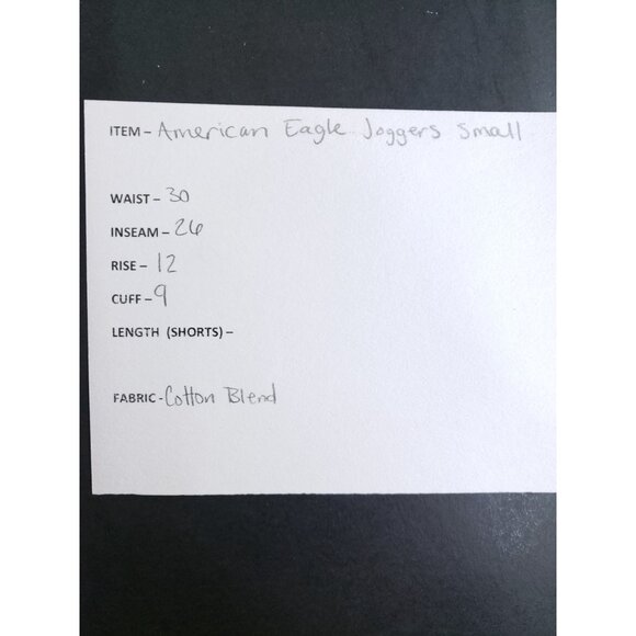 American Eagle Joggers Men's Size Small Tan Active - Picture 10 of 10